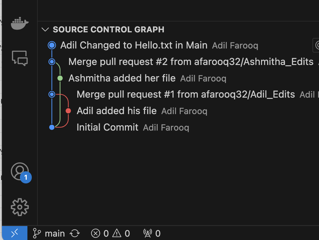 Git does not know which change to proceed with (merge conflict)