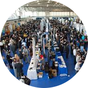 An image of Georgia Tech's all major career fair