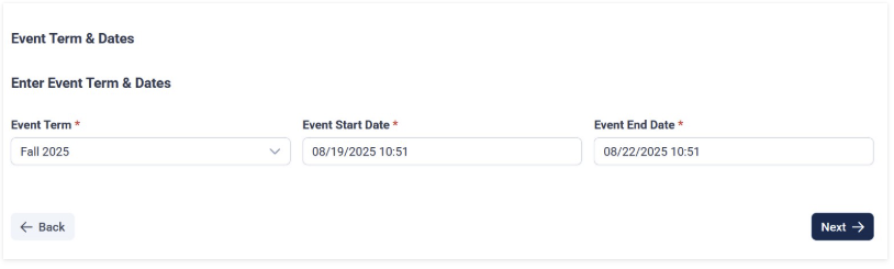 Institute Approved Absence blank form with empty input fields.